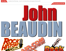 Tablet Screenshot of johnbeaudin.com